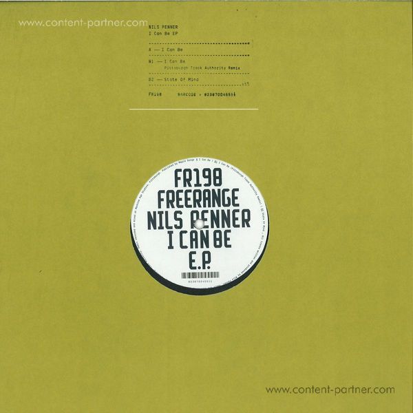 Nils Penner - I Can Be Ep (Pittsburgh Track Authority) (Back)