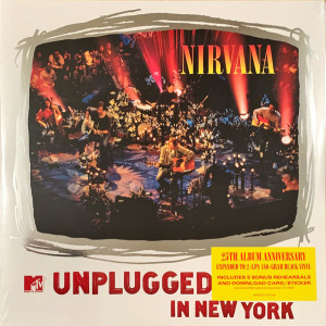 Nirvana - MTV Unplugged in New York (25th Anni. 2LP Edition) (Back)
