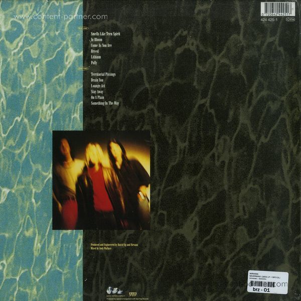 Nirvana - Nevermind (Back)