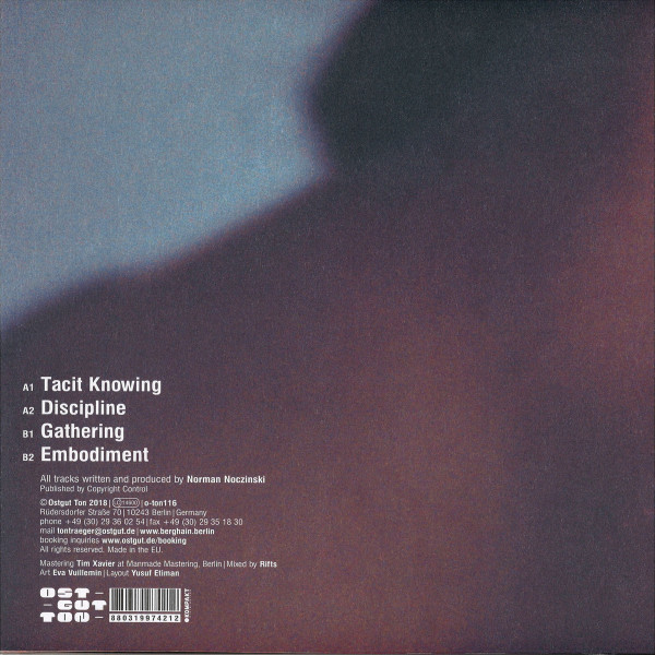 Norman Nodge - Embodiment EP (Back)