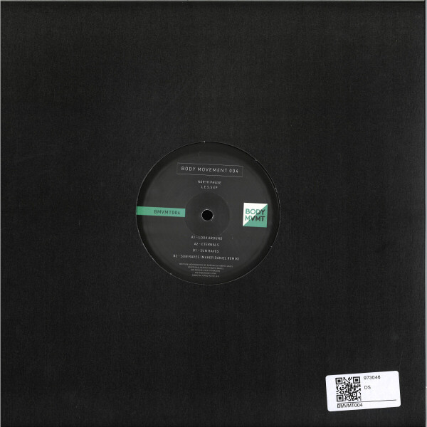 North Phase - LESS EP (feat Maher Daniel remix) (140 gram vinyl (Back)