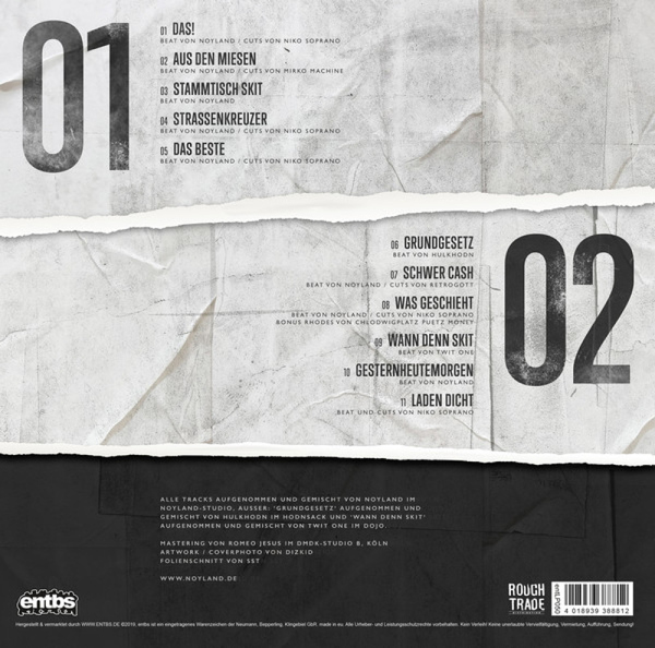 Noy Riches - Noymanns Feinstes (Instrumentals) (Back)