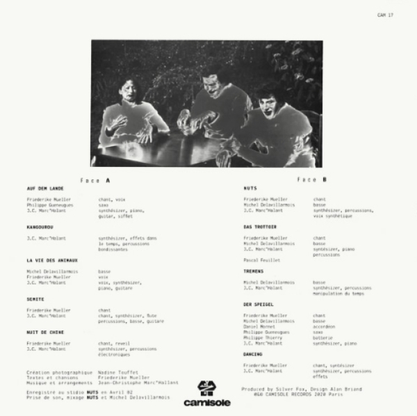 Nuts & Co - Kangourou (Ltd. Reissue LP) (Back)