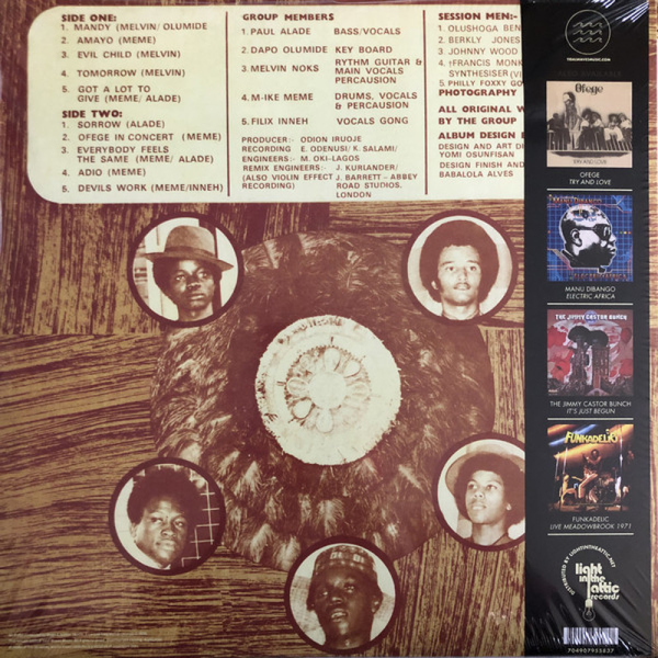 OFEGE - The Last Of The Origins (Ltd. Reissue) (Back)