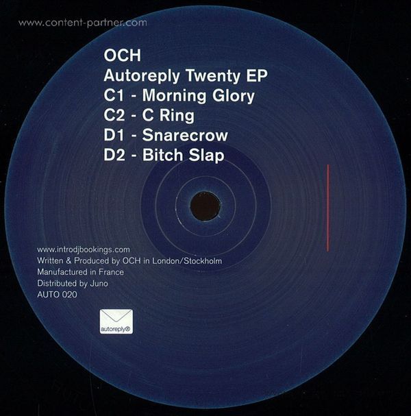 Och - Autoreply Twenty Ep (2x12'') (Back)