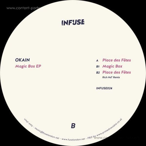 Okain - Magic Box Ep (Back)