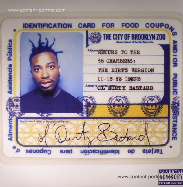 Ol' Dirty Bastard - Return To The 36 Chambers (2LP)