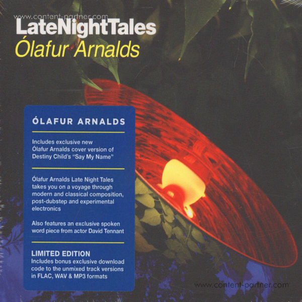 Olafur Arnalds - Late Night Tales (2LP+MP3/180g/Gatefold)