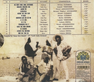 Orchestre Poly-Rythmo De Cotonou - The Skeletal Essences Of Afro Funk (Back)