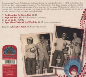 Orchestre Poly-Rythmo - Orchestre Poly-Rythmo (Back)