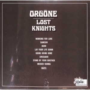Orgone - LOST KNIGHTS (Back)