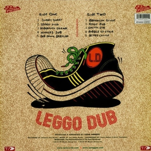 Ossie All-Stars - Leggo Dub (Reissue) (Back)