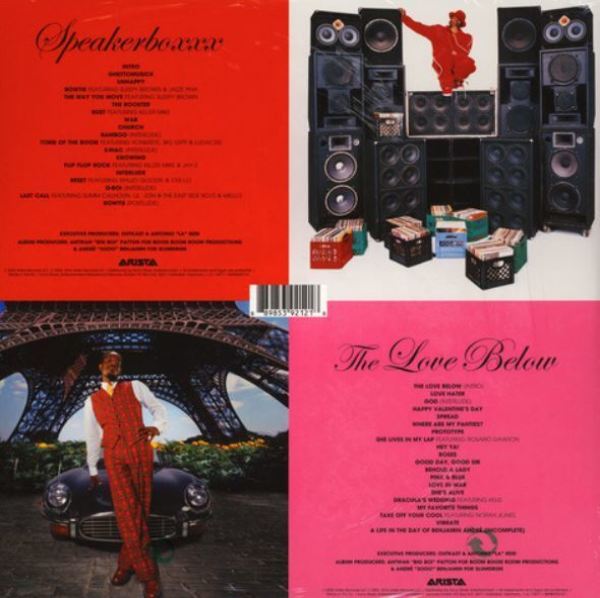 Outkast - Speakerboxx/The Love Below (4LP) (Back)