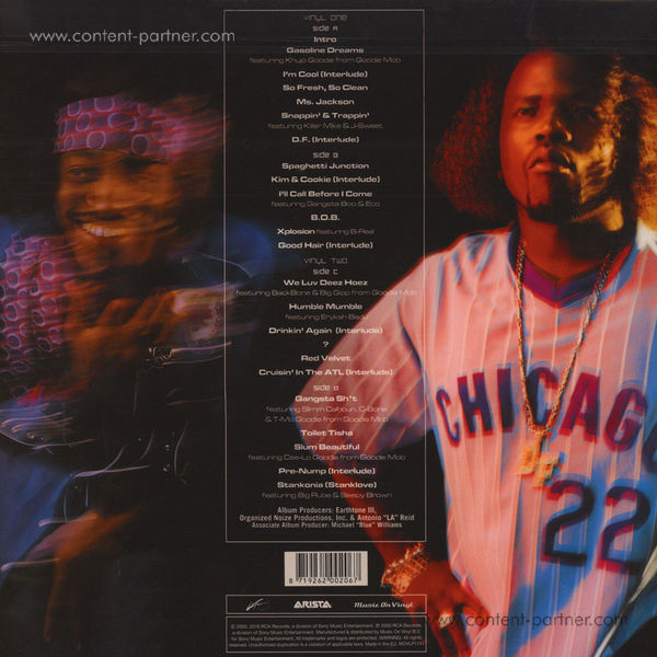 Outkast - Stankonia (2LP) (Back)