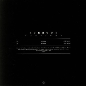P.E.A.R.L - Sorrows Versions (Back)