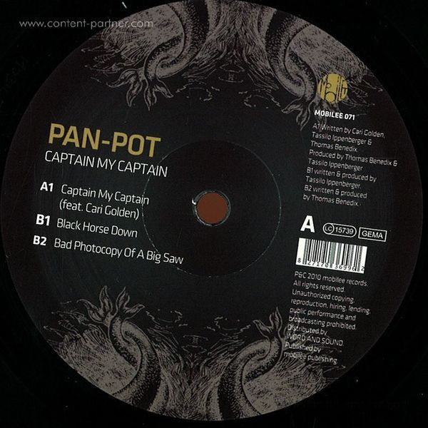 Pan-pot - Captain My Captain (Back in!)