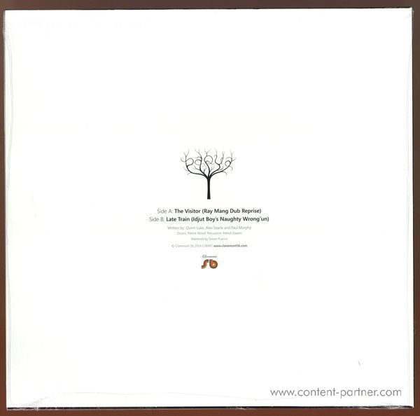 Paqua - The Dubs 10'' VINYL (Back)