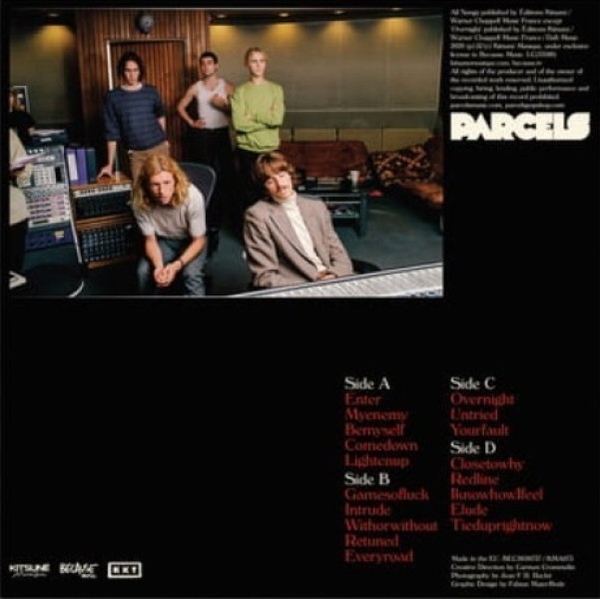 Parcels - Live Vol. 1 (2LP) (Back)