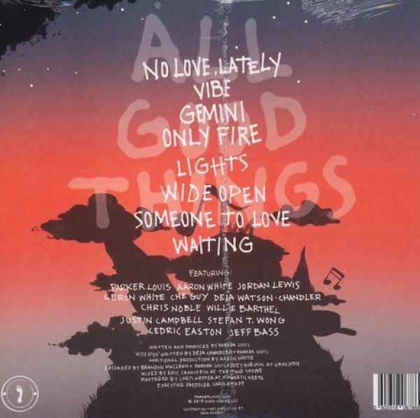 Parker Louis - All Good Thnigs (LP) (Back)