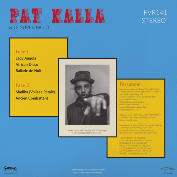 Pat Kalla & Le Super Mojo - Combattant (Back)