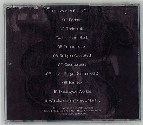 Patrick Arbez - Treibstoff (Back)