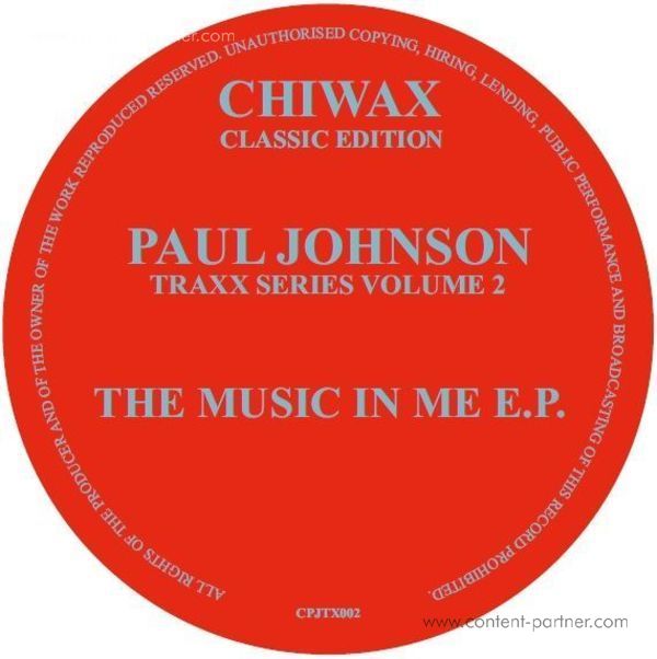 Paul Johnson - traxx series vol. 2 (Back)
