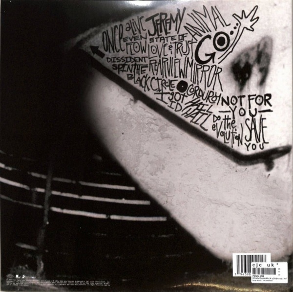 Pearl Jam - rearviewmirror : Vol.1 (Back)