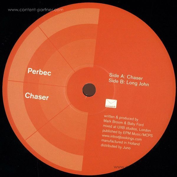 Perbec Aka Mark Broom / Baby Ford - Chaser (reissue) (orange vinyl)