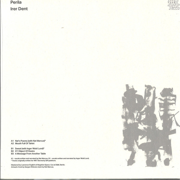 Perila - Irer Dent (Back)