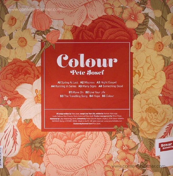 Pete Josef - Colour (LP) (Back)