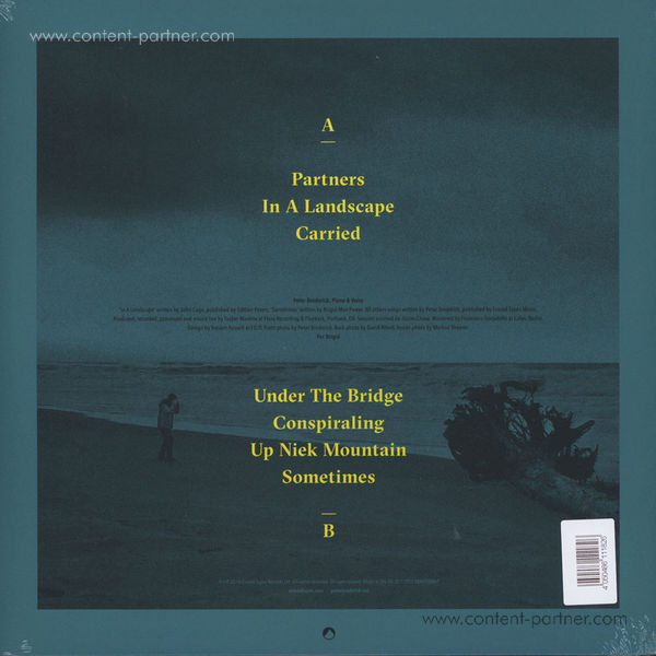 Peter Broderick - Partners (LP + MP3) (Back)