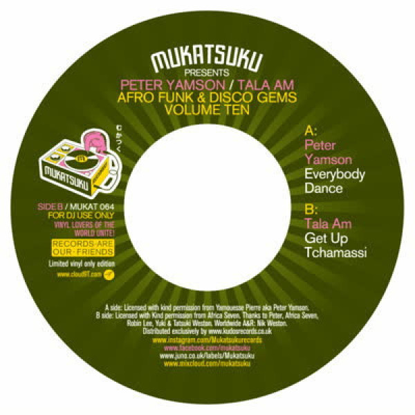 Peter Yamson / Tala A.M. - Afro Funk & Disco Gems Vol.10