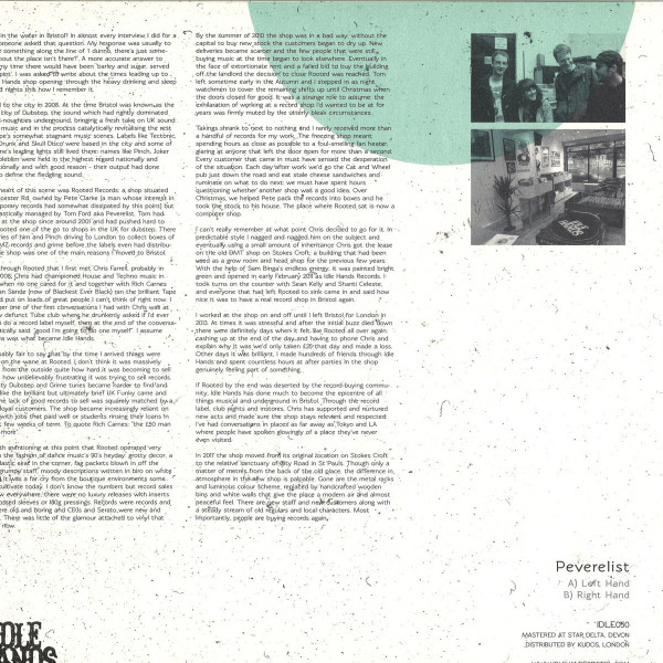 Peverelist - IDLE050 (Back)