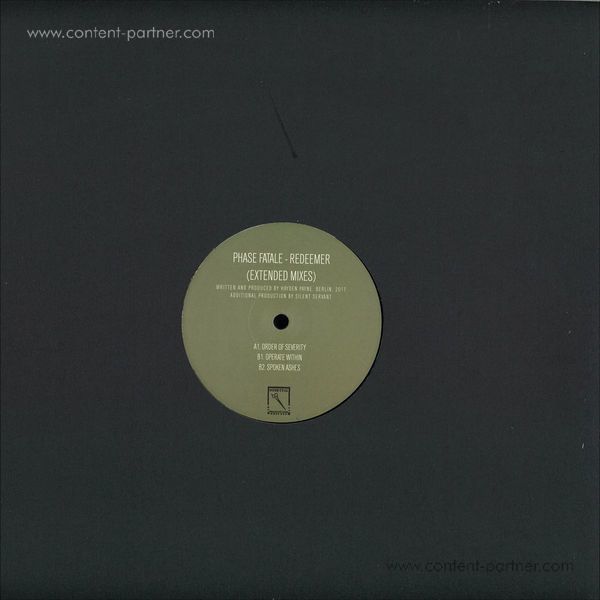 Phase Fatale - Redeemer Extended (Back)