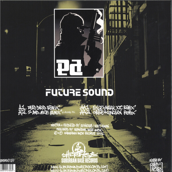 Phuture Assassins - Back To The Phuture EP (Splatter Vinyl) (Back)