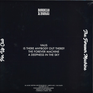 Pin Up Club - The Forever Machine EP (Back)