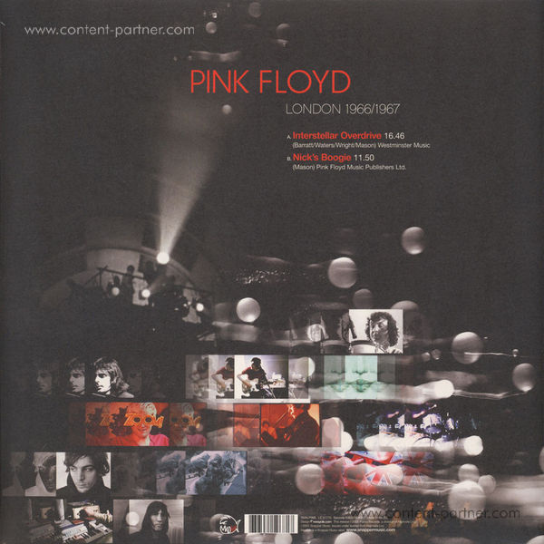 Pink Floyd - London 1966 / 1967 (Back)