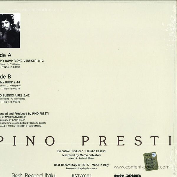Pino Presti - Funky Bump (Back)