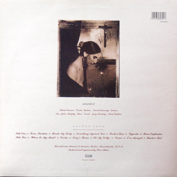 Pixies - Surfer Rosa (Back)