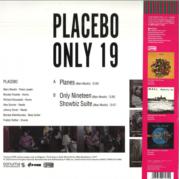 Placebo - Only 19 (Back)