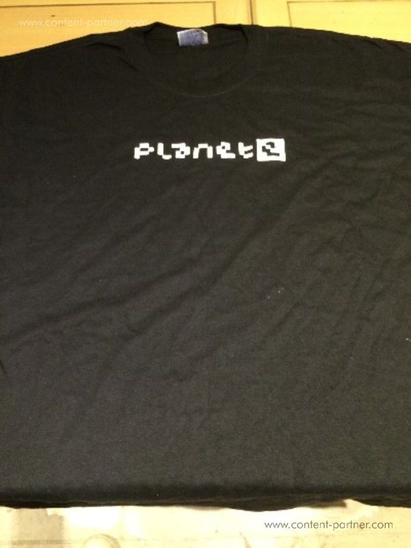 Planet E - Planet E White Logo T-Shirt Size XXL (Back)