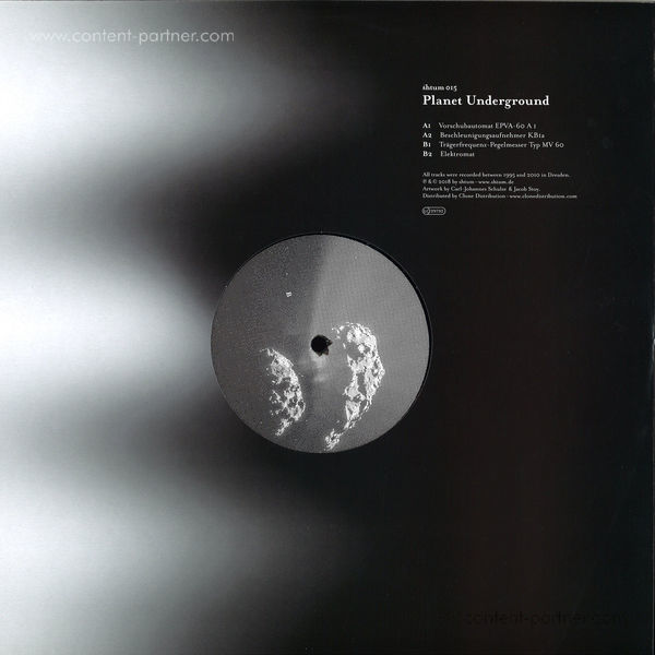 Planet Underground - Shtum 015 (Back)