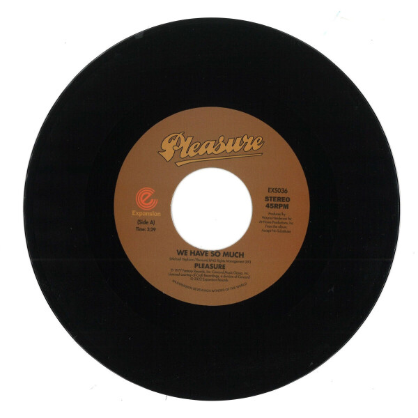 Pleasure - We Have So Much/Joyous