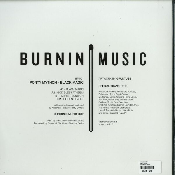 Ponty Mython - Black Magic (Back)