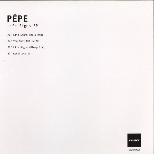 Pépe - Life Signs (Back)