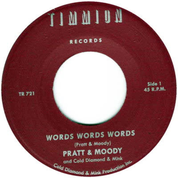 Pratt & Moody - Words Words Words