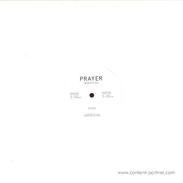 Prayer - Beneath EP (Back)
