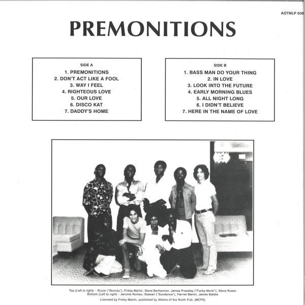 Premonitions - Premonitions (Back)