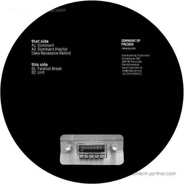 Presion - Dominant Ep (Back)