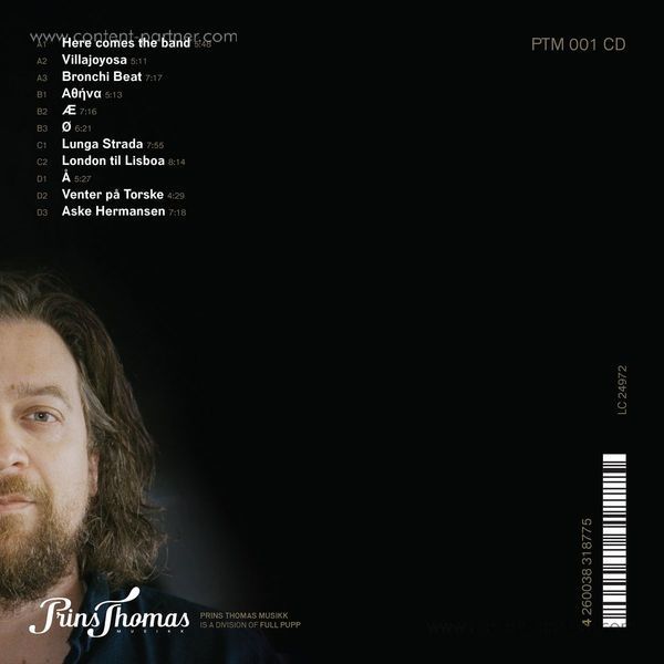 Prins Thomas - Prins Thomas 5 (2LP+MP3) (Back)